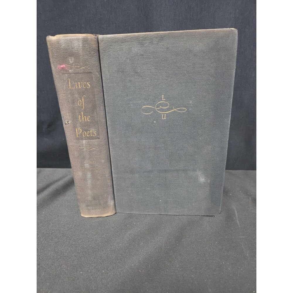 Lives Of The Poets Louis Untermeyer 1959 First Edition/Printing VINTAGE HC